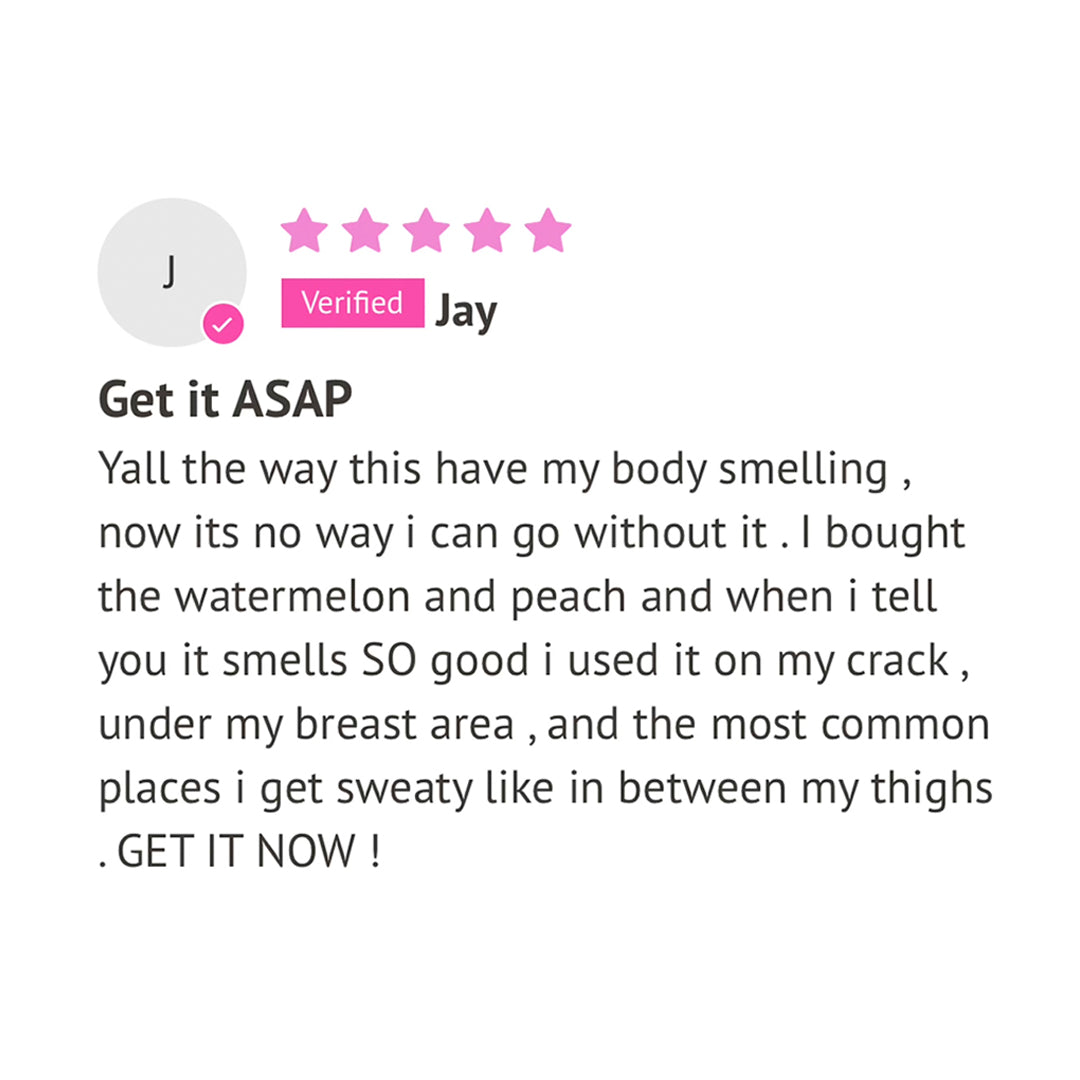 Fruity Booty Deodorant ( Pre order)