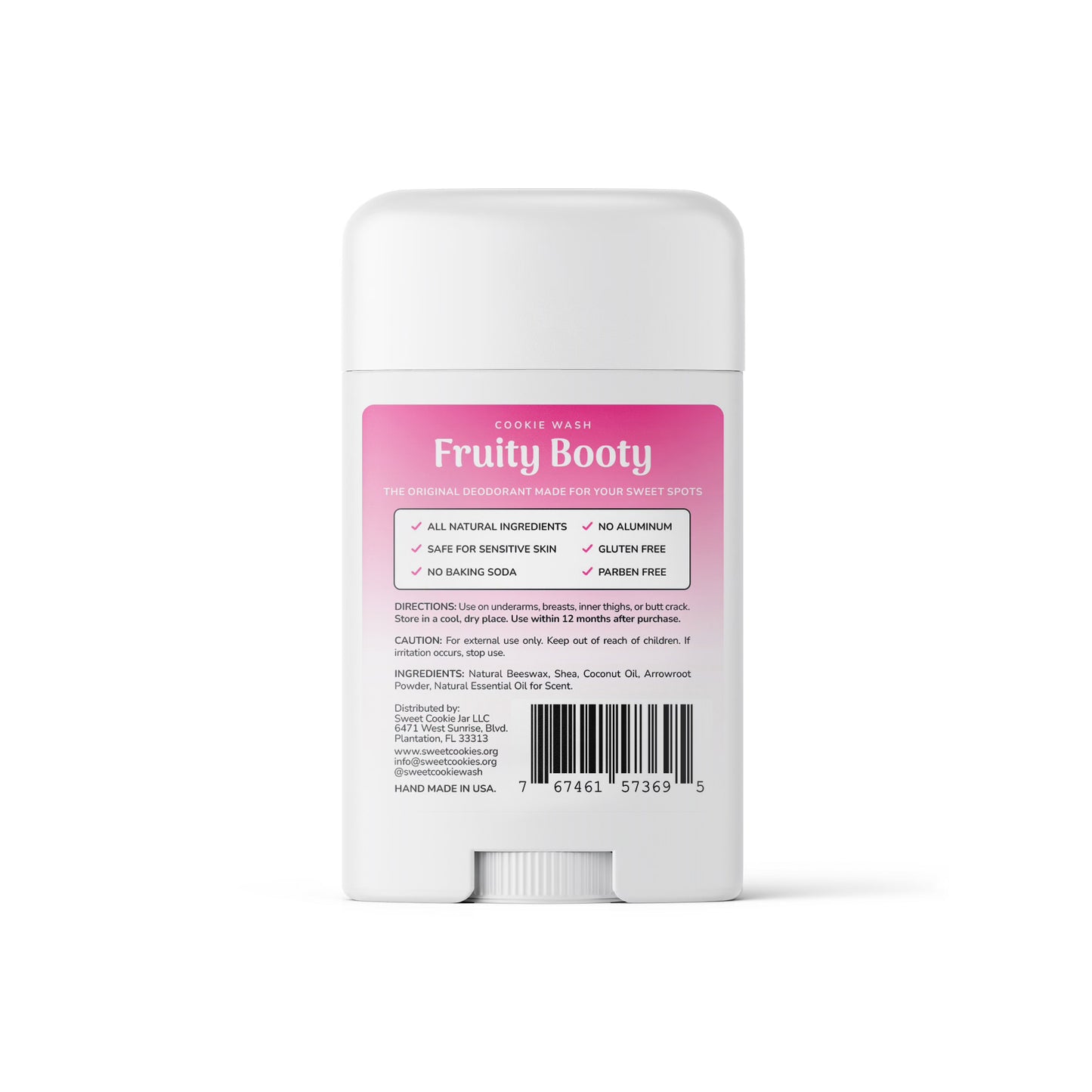Fruity Booty Deodorant ( Pre order)
