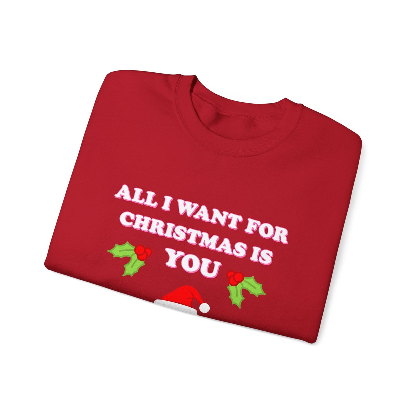 All I Want For Christmas is You (Christmas Sweatshirt)