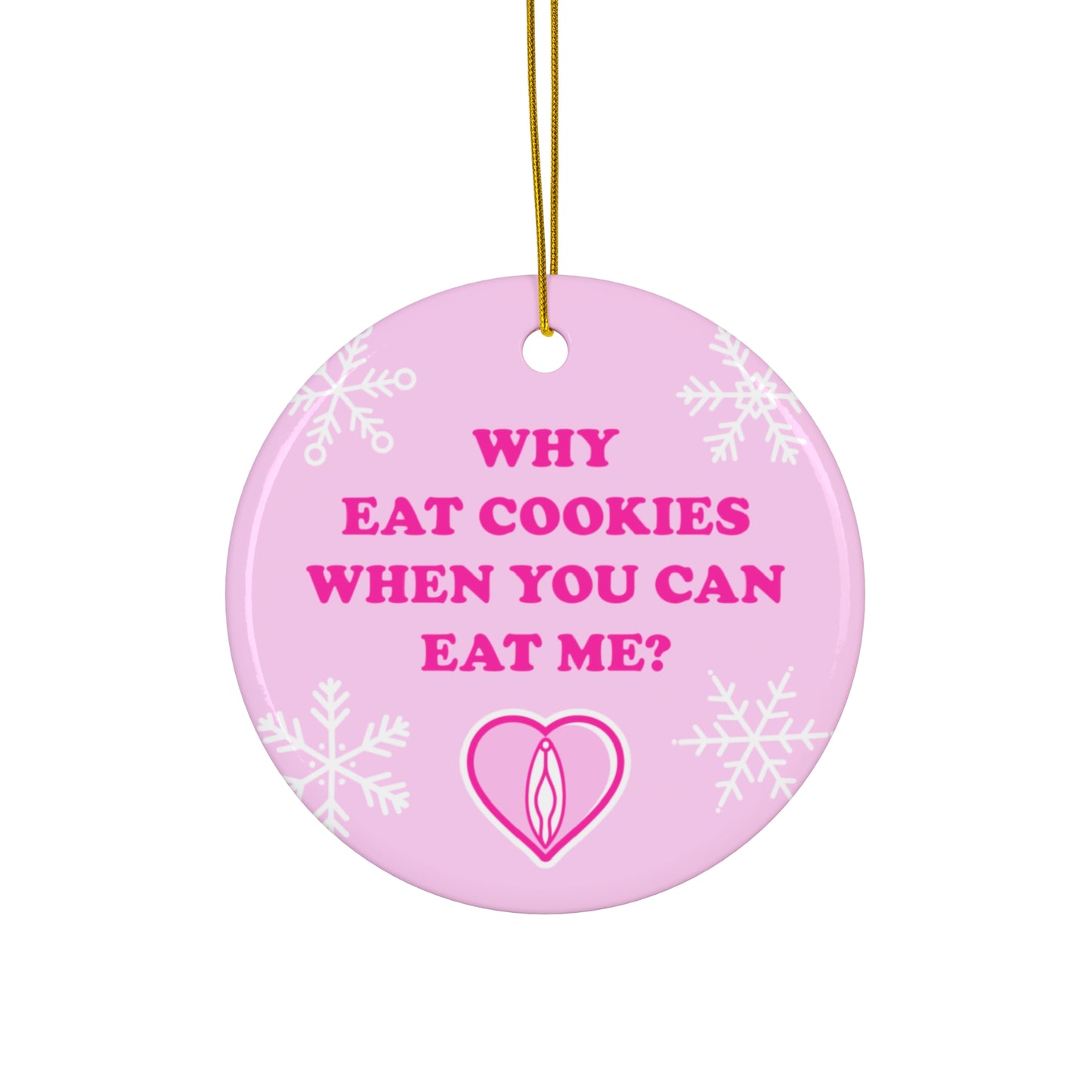 Eat Me Christmas Ornament