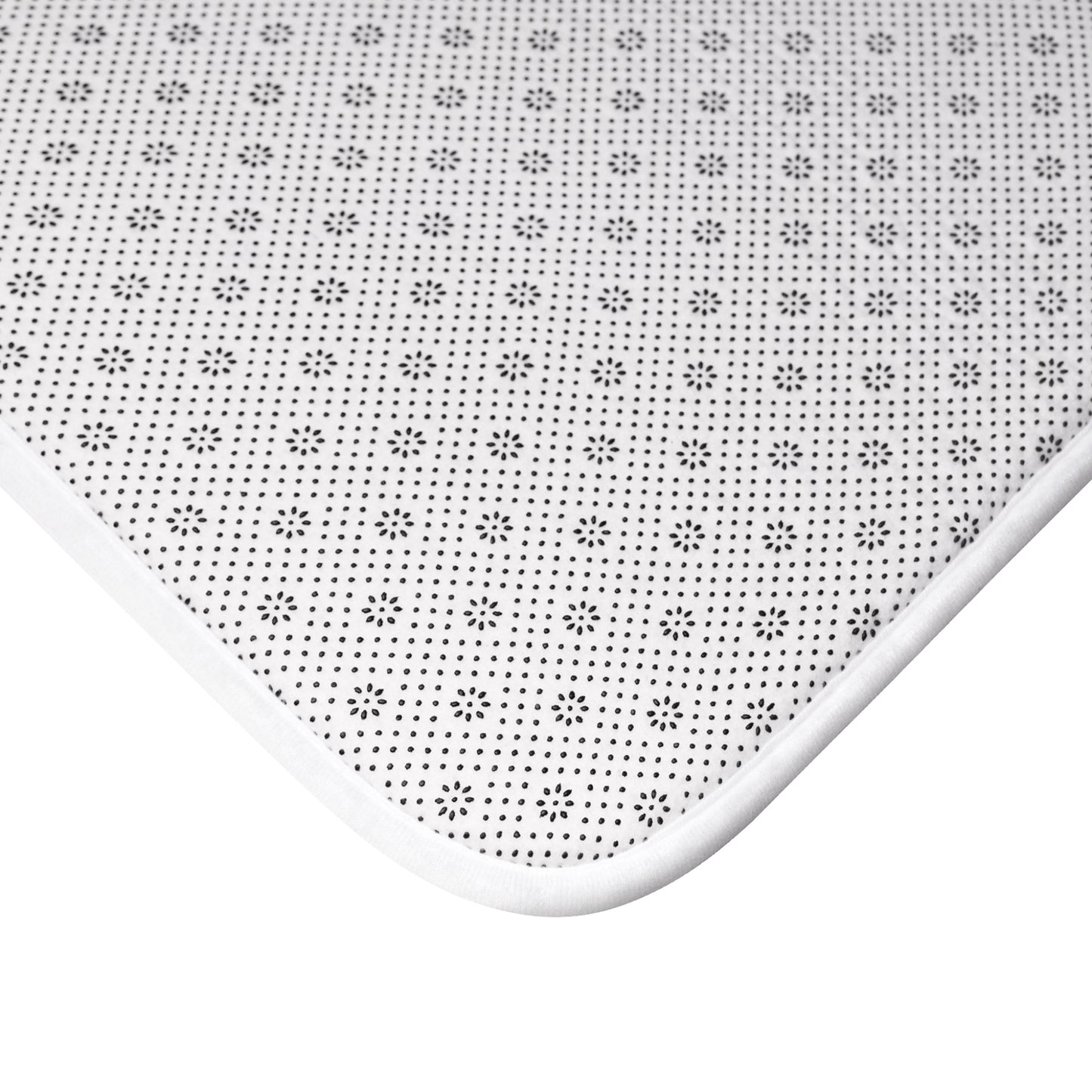 FRESH (White) - Bathroom Mat