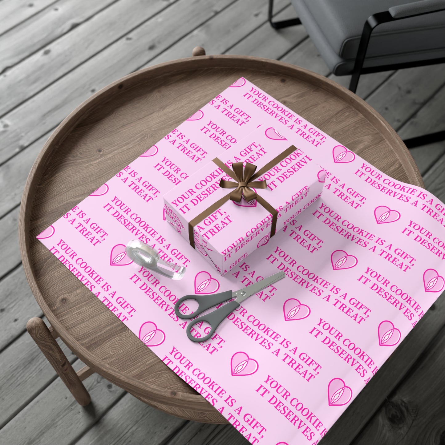 Your Cookie Is a Gift Gift Wrap Paper