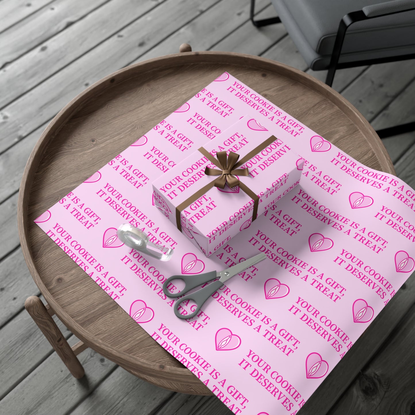 Your Cookie Is a Gift Gift Wrap Paper