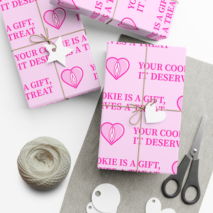 Your Cookie Is a Gift Gift Wrap Paper