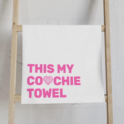 This My Coochie Towel (Hand Towel)