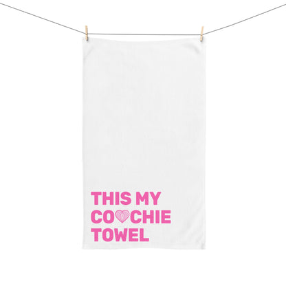 This My Coochie Towel (Hand Towel)